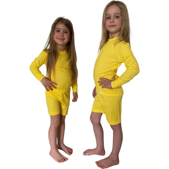 Dětské termoprádlo SPORT NANO šortky .dětské .140 .žlutá