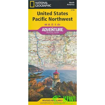 National Geographic Maps mapa USA-Pacific Northwest 1:1,3 mil. voděodolná