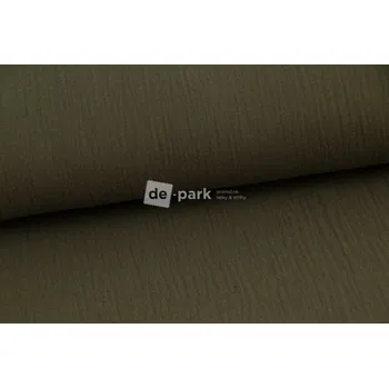 Gázovina - mušelín - khaki