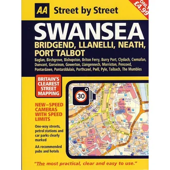 AA Publishing atlas Swansea 1:10 t.-1:15 t.