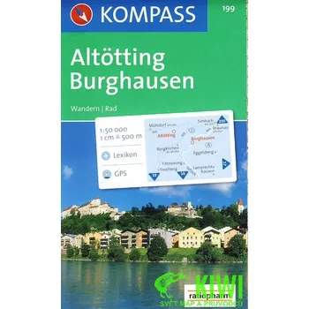 Kompass Altotting, Burghausen 1:50 t.