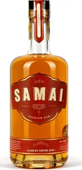 Rum Samai Kampot Pepper Rum 41 % 0,7 l