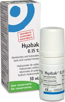 Oční kapky Hyabak 0,15 %