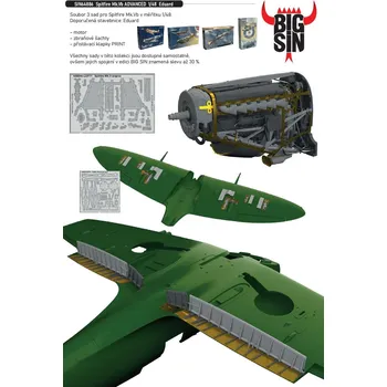 Plastikový model Eduard 1/48 Spitfire Mk.Vb ADVANCED (EDUARD)