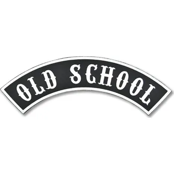 Nášivka Moto nášivka Old School Rocker - XXL na záda