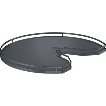 Kuchyňská skříňka KESSEBÖHMER Koš REVO 90° arena style - antracit/antracit Šířka korpusu: 900x900 mm