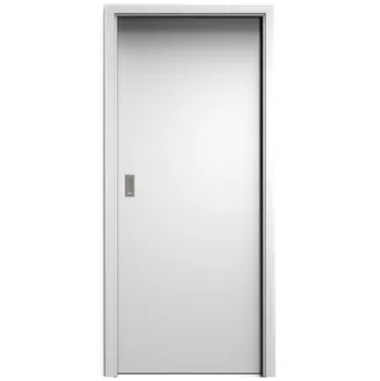 Interiérové dveře SAPELI ELEGANT KOMFORT M10 - CPL LAMINÁT - POSUVNÉ DVEŘE VČ. ZÁRUBNĚ - Bílá pór Průchozí šířka (cm): 70, Průchozí výška (cm): 197