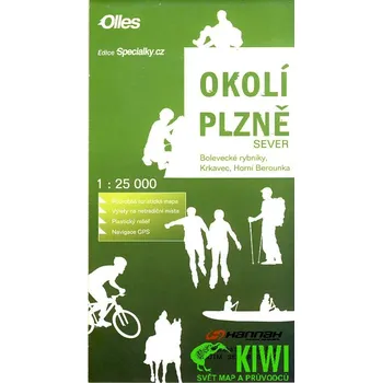 Olles vydavatelství mapa Okolí Plzně sever 1:25 t.