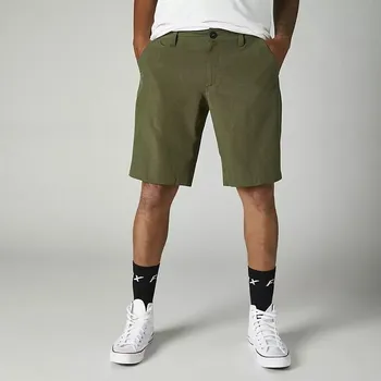 Cyklistické kalhoty Kraťasy Fox Kraťasy Fox Essex Tech Stretch 21" 26915 pánské volné olive green L/33 L/33