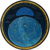 Aventinum KN114 otočná mapa hvězdné oblohy