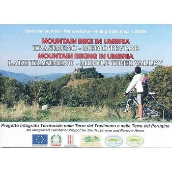 Escursionista distributor mapa Trasimeno-Medio Tevere 1:50 t. (Umbria)