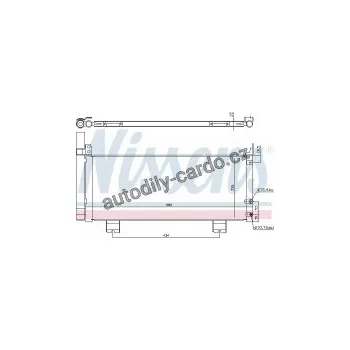 Chladič motoru Chladič klimatizace NISSENS 940571