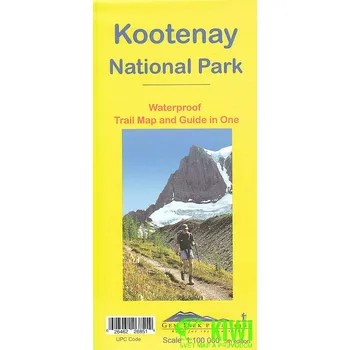 Cordee mapa Kootenay NP 1:100 t. voděodolný