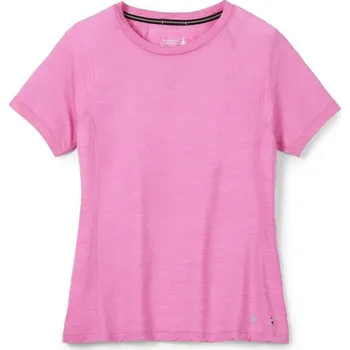 Dámská móda Smartwool W Merino Sport 120 Short Sleeve Barva: Růžová, Velikost: S