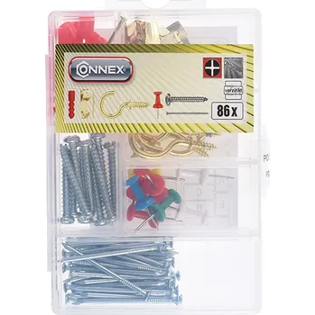Sada nářadí CONNEX Mini sada drobných kancelářských potřeb, 86ks