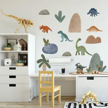 Samolepící dekorace LuxusniObrazy.cz Samolepky na zeď – Dinosauři
