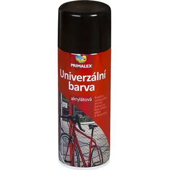 Barva ve spreji Primalex Sprej RAL 9005 černá LESK 400ml