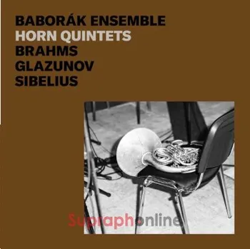 Zahraniční hudba Baborák Ensemble, Radek Baborák - Brahms, Glazunov, Sibelius: Horn Quintets (CD, ANI105-2)