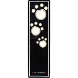 Pet Rebellion Běhoun s tlapkami 45 x 150 cm černý