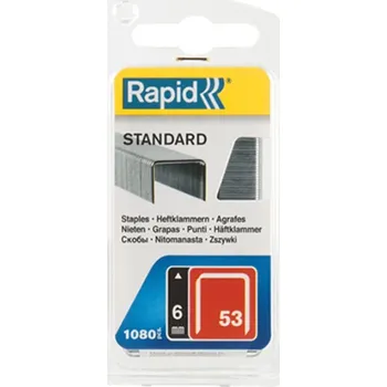 Sponkovačka Rapid Spony 53/6mm, standard, 1080 ks