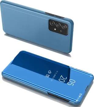 Pouzdro na mobilní telefon Forcell Clear View pro Samsung Galaxy A53 5G modré