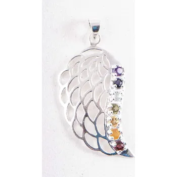 Přívěsek Přívěsek Anděl s čakrovými kameny