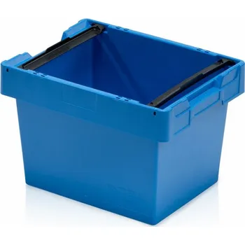 Úložný box ALC přepravka 40x30x27 bez víka se stohovací lištou