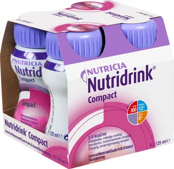 Speciální výživa Nutricia Nutridrink Compact lesní ovoce 4x 125 ml