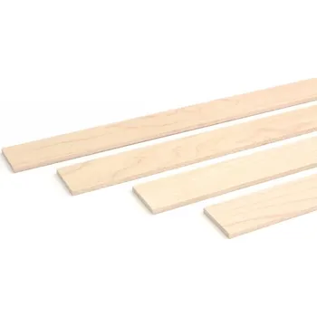 Obklad Wodewa VZOREK - Dřevěná krycí lišta JAVOR - broušený, olejovaný, rozměr vzorku: 30 x 200 mm