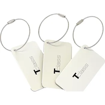 Příslušenství k zavazadlu T-class sada visaček (hliník) AD9 8x4,5 cm (3ks)