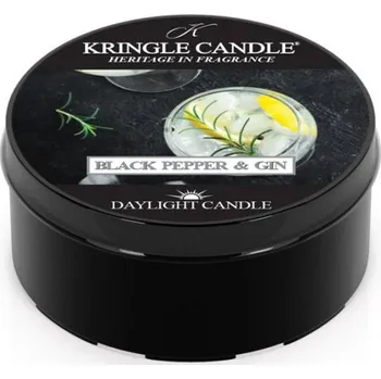 Svíčka Kringle Candle BLACK PEPPER & GIN vonná svíčka 42 g