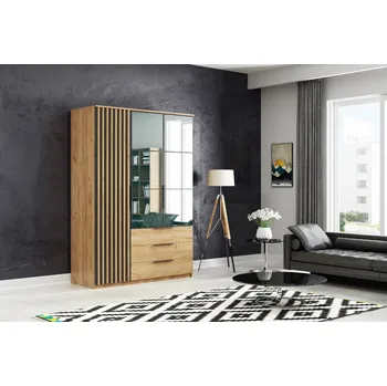 Šatní skříň Skříň šatní kombinovaná SORETO 150