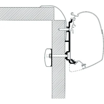 Markýza Adaptér Frankia 450 cm