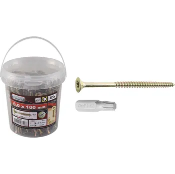 Vrut CONNEX UNI-vruty TX 6,0x100 mm, 85 ks