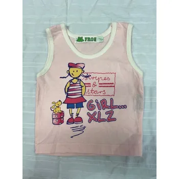 Chlapecké tílko Růžové kojenecké tílko, velikost 74/80, Barva Růžová, Složení materiálu 100% Bavlna