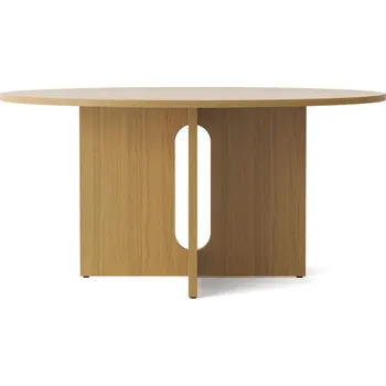 Jídelní stůl Audo Copenhagen Jídelní stůl Androgyne ø150, natural oak