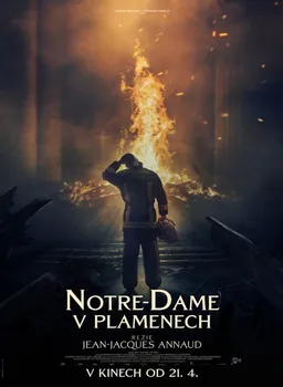 DVD film DVD Notre-Dame v plamenech (2022)