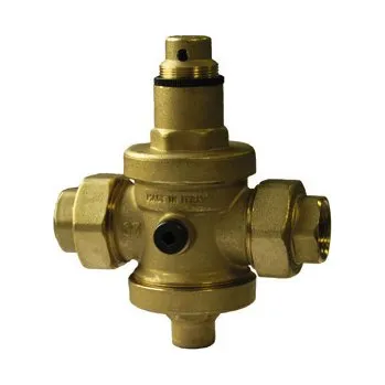 Ventil MALGORANI - Itálie | Redukční ventil pístový se šroubením vnitřní závit - regulátor tlaku (redukčák na vodu) - 1/2" 146