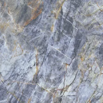Brazilian Quartzite blue poler - dlaždice rektifikovaná 119,7x119,7 modrá lesklá 163831