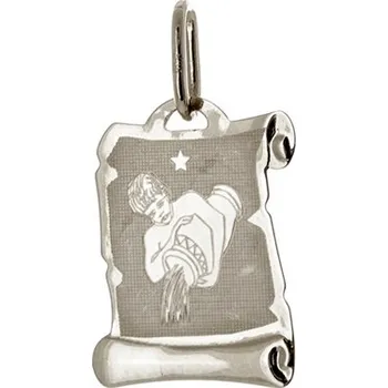 Přívěsek Přívěšek z bílého zlata znamení vodnář ZZ0718BF + dárek zdarma