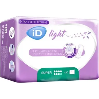 Inkontinenční vložka iD Light Super inkontinenční vložky 10 ks