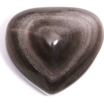 Drahý kámen Magieprirody.cz Srdce obsidián stříbrný 67g konkrétní #15
