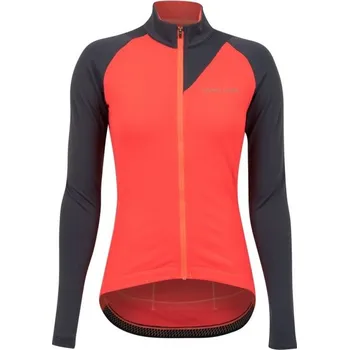 cyklistický dres PEARL IZUMI dres W`S Attack Thermal Jers. fluo red/grey M