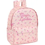 SAFTA dívčí školní batoh s květinami Magic Garden 40cm