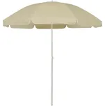 vidaXL Plážový slunečník 240 cm pískově…