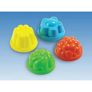 Hračka na písek Formičky, bábovičky, 4 kusy