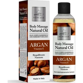 Pleťový olej Tělový masážní přírodní olej - Mandle, LADY VENEZIA 250ml