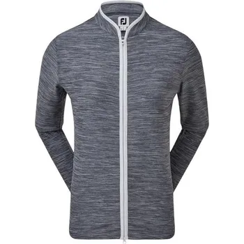 FootJoy Full Zip Space Dye Fleece dámská mikina, tmavě modro/bílá dámské, L