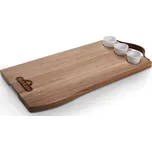 Servírovací prkénko s miskami na omáčku DOPRAVA ZDARMA