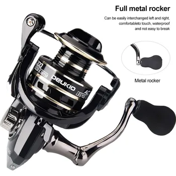 NAVIJÁK DEUKIO AC 7000 (Kvalitní celokovový rybářský naviják Deukio AC 7000)